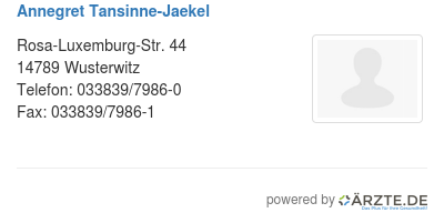 Annegret tansinne jaekel