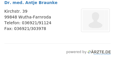 Dr med antje braunke 650504