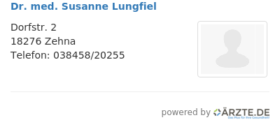 Dr med susanne lungfiel