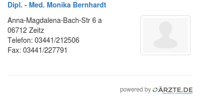 Dipl med monika bernhardt