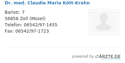 Dr med claudia maria koett krahn 649806