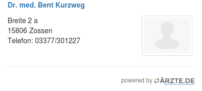 Dr med bent kurzweg 284196