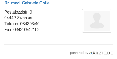 Dr med gabriele golle