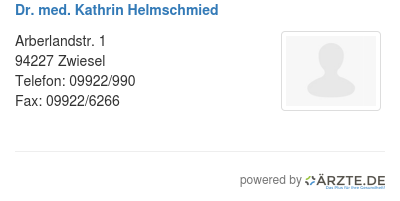 Dr med kathrin helmschmied